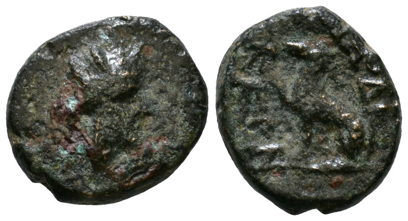 Phrygia, Laodikeia. Circa 133/88-67 BC. AE 11mm, 1,69g