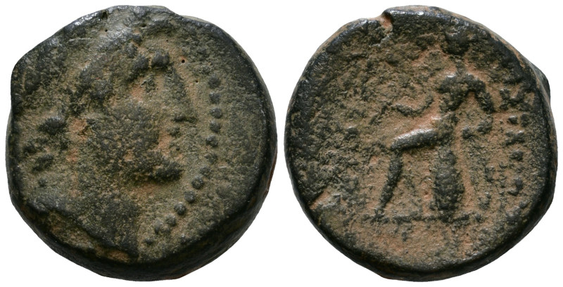 Seleukid Kings of Syria, Alexander I Balas, 152-145 BC. AE 18mm, 8,86g *Repatina...