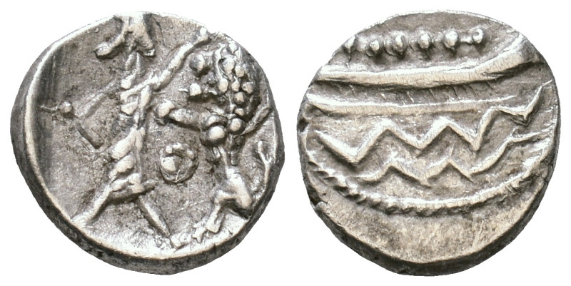 Phoenicia. Sidon. Time of Baalshallim II 401-366 BC. 1/16 Shekel AR 9mm, 0,79g