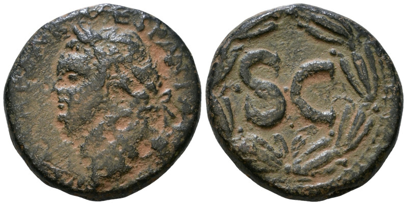 Syria, Seleucis and Pieria. Antioch. Vespasian, 69-79. AE 20mm, 7,37g *Repatinat...