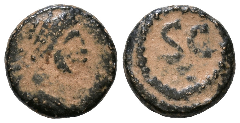 Syria, Seleucis and Pieria. Antioch . Hadrian, AD 117-138. Æ 9mm, 0,96g *Repatin...