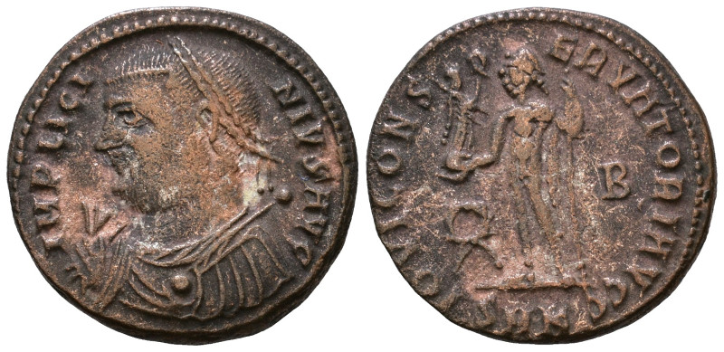 Licinius I AD 308-324. Follis Æ 18mm, 3,37g