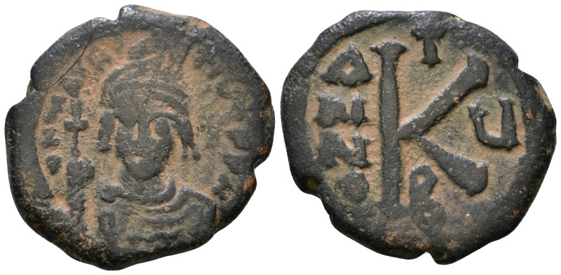 Byzantine Coin AE 5,60g *Repatinated*