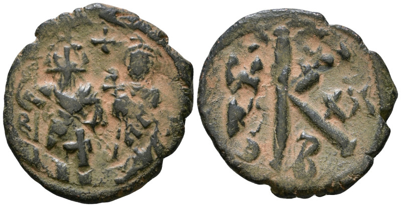 Byzantine Coin AE 5,43g *Repatinated*