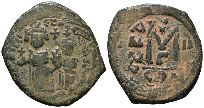 Byzantine Coin AE 9,71g *Repatinated*