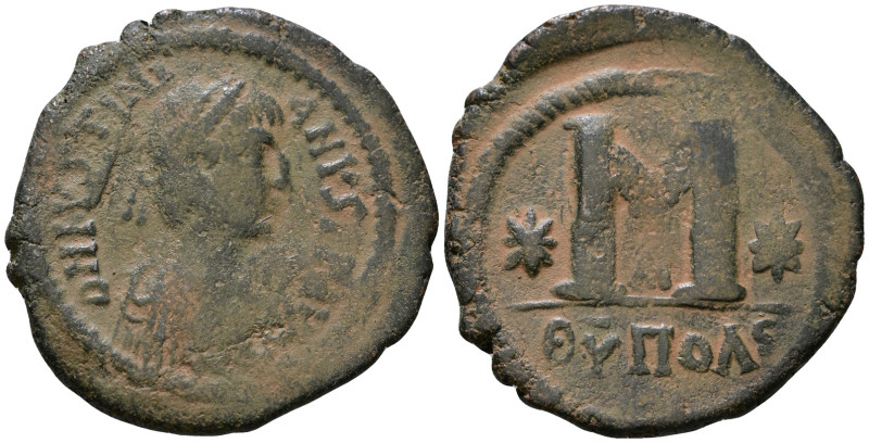 Byzantine Coin AE 11,72g *Repatinated*