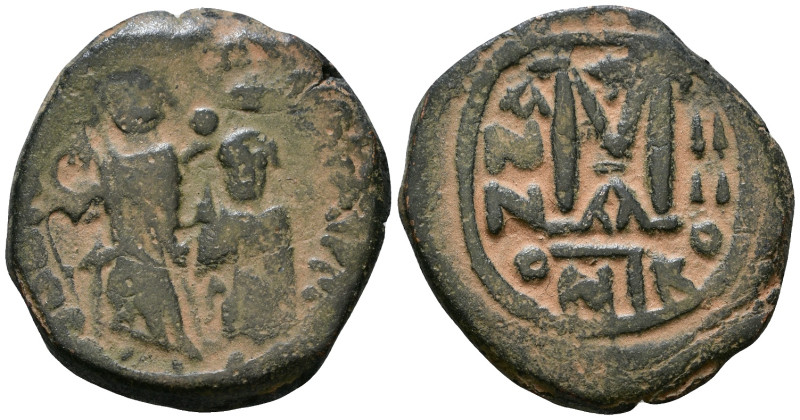 Byzantine Coin AE 10,83g *Repatinated*