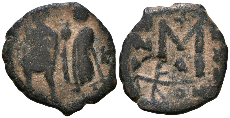 Byzantine Coin AE 6,42g *Repatinated*