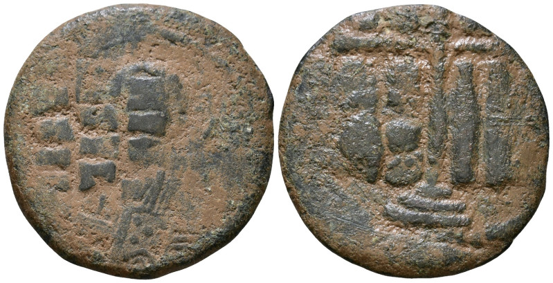 Byzantine Coin AE 9,63g *Repatinated*