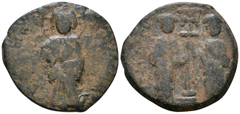 Byzantine Coin AE 6,74g *Repatinated*