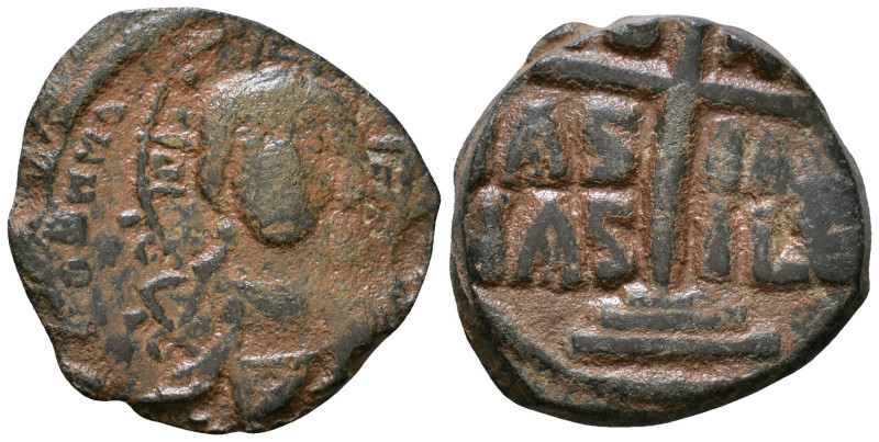 Byzantine Coin AE 4,08g *Repatinated*