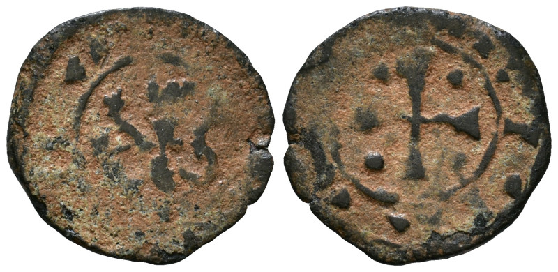 Medieval Coin. AE 0,82g *Repatinated*