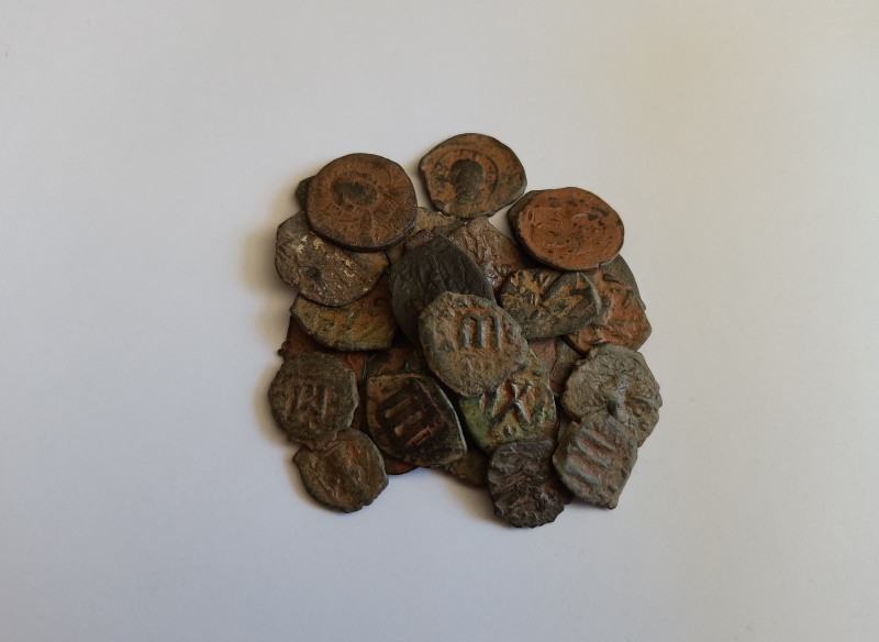 Lot of 30 Byzantine Coins *Sold as seen*