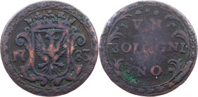 Italy, 1 Bolognino 1783, Modena