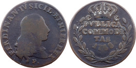 Italy, 3 Tornesi 1788