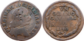 Italy, 1 Grano 1790