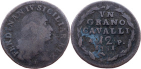 Italy, 1 Grano 1791