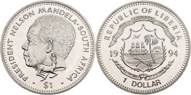 Liberia, 1 Dollar 1994, Surrey