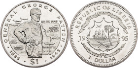 Liberia, 1 Dollar 1995, Surrey
