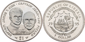 Liberia, 1 Dollar 1995, Surrey