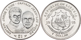 Liberia, 1 Dollar 1995, Surrey