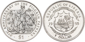 Liberia, 1 Dollar 1995, Surrey