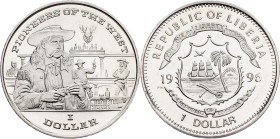 Liberia, 1 Dollar 1996, Surrey
