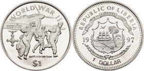 Liberia, 1 Dollar 1997, Surrey