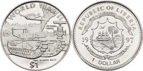 Liberia, 1 Dollar 1997, Surrey