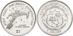 Liberia, 1 Dollar 1997, Surrey