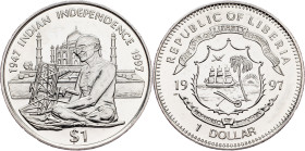 Liberia, 1 Dollar 1997, Surrey