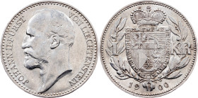 Liechtenstein, 1 Krone 1900