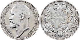 Liechtenstein, 1 Krone 1900