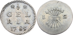 Netherlands, 1 Stuiver 1785, Harderwijk