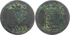 Netherlands East Indies, 1 Duit 1752
