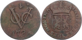 Netherlands East Indies, 1 Duit 1786