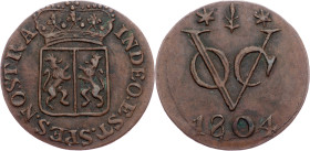 Netherlands East Indies, 1 Duit 1804