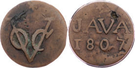 Netherlands East Indies, 1 Duit 1807