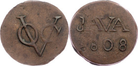 Netherlands East Indies, 1 Duit 1808