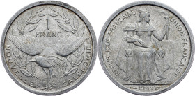 New Caledonia, 1 Franc 1949, Paris