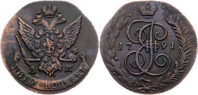 Russia, 5 Kopecks 1790, AM