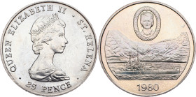 Saint Helena, 25 Pence 1980