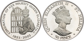 Saint Helena, 50 Pence 2003