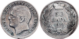 Serbia, 50 Para 1879