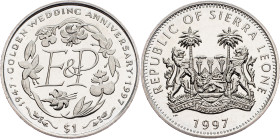 Sierra Leone , 1 Dollar 1997, Surrey