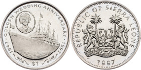 Sierra Leone , 1 Dollar 1997, Surrey