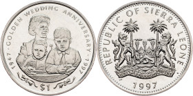 Sierra Leone , 1 Dollar 1997, Surrey