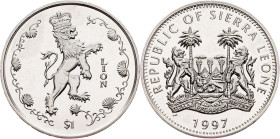 Sierra Leone , 1 Dollar 1997, Surrey