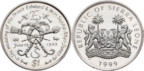 Sierra Leone , 1 Dollar 1999, Surrey