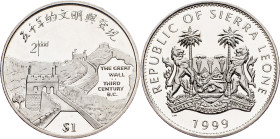 Sierra Leone , 1 Dollar 1999, Surrey